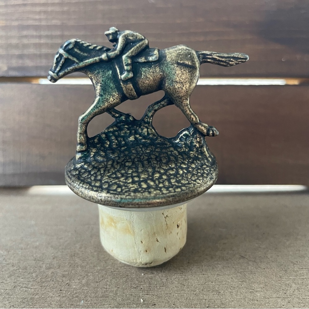 Blanton’s Bourbon Jockey Bottle Stopper LETTER N - Picture 2 of 6